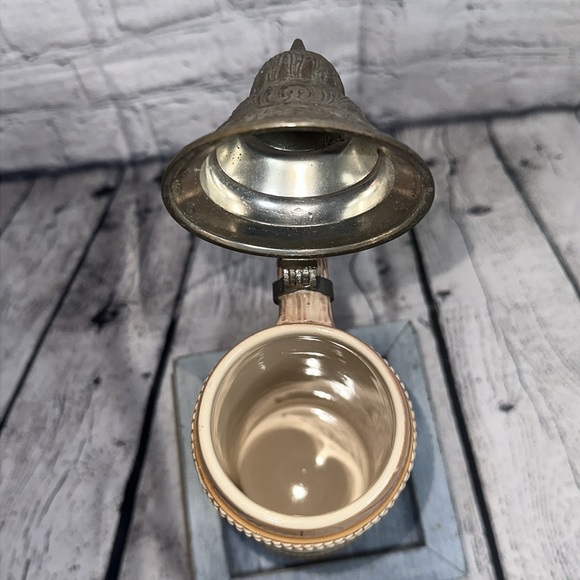 Vintage Gerz West Germany Lidded Beer Stein Switzerland .5L - Picture 4 of 5